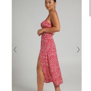 NWT Showpo Willa Midi Dress